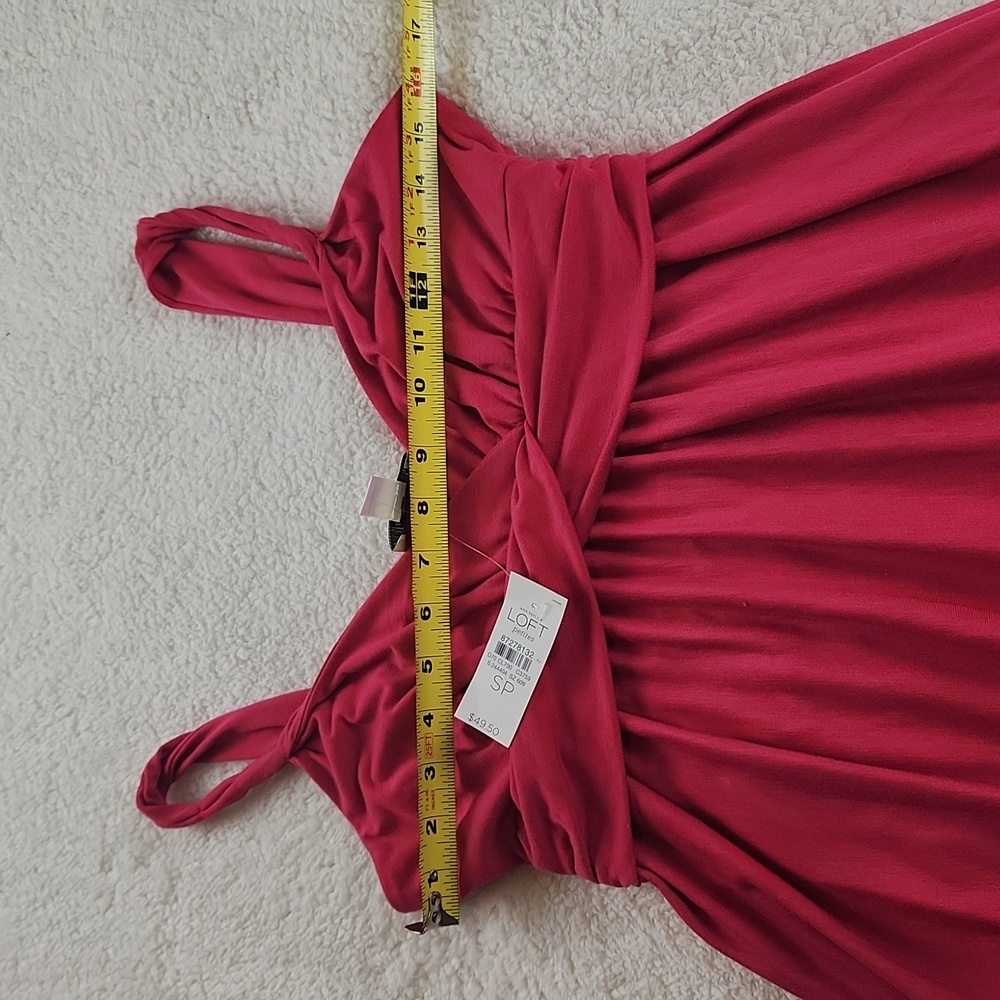 Ann Taylor Loft SP NWT fushia hot pink dress. Perfect for Spring and Summer! - Picture 9 of 10